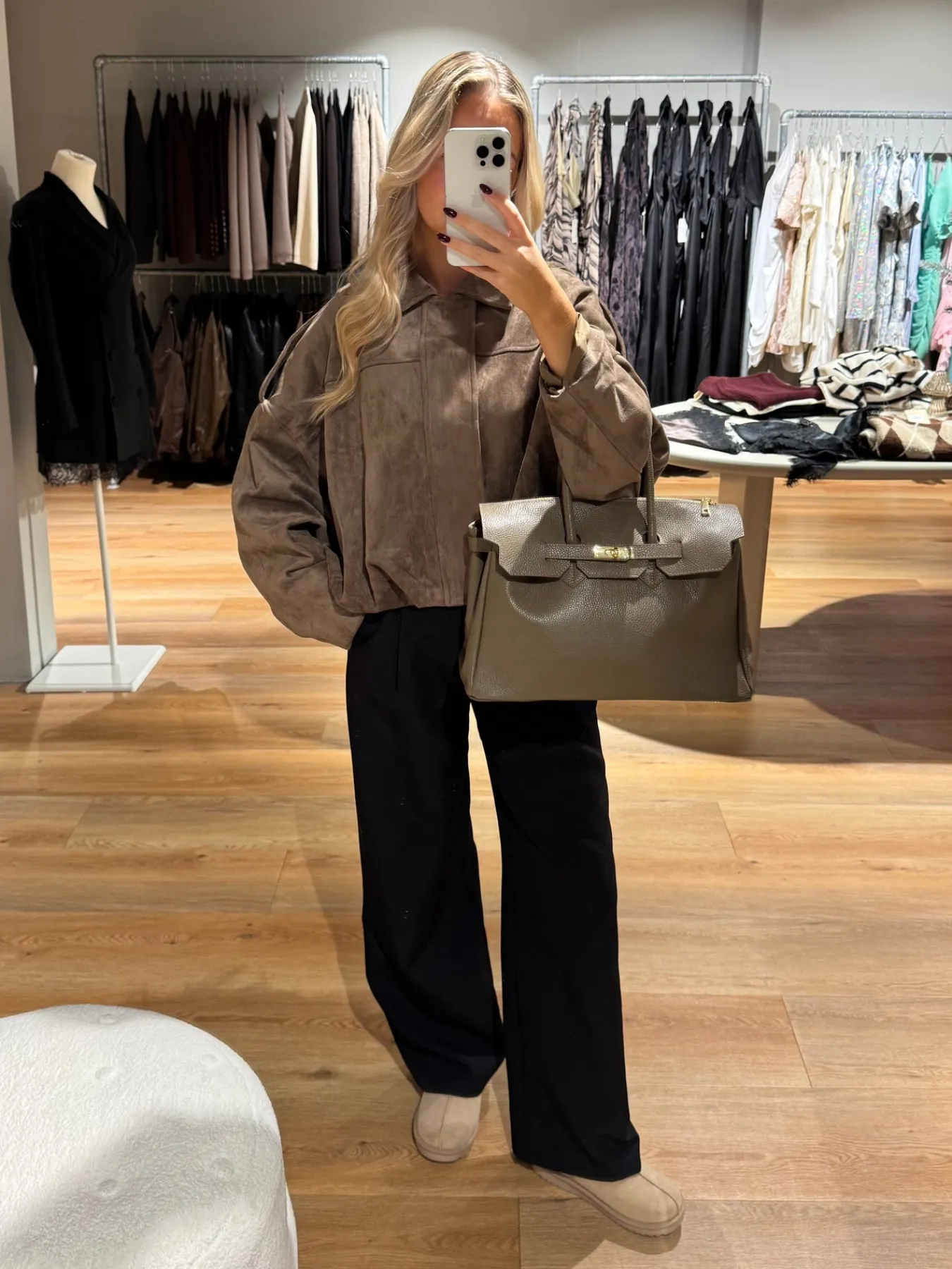 Astrid Frank Jakker|Anna bomberjakke