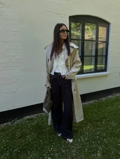 Astrid Frank Tall|Bukser|Aya jeans mørkeblå