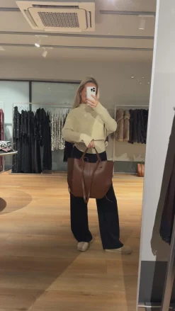 Astrid Frank Tasker|Luciana taske kastanje