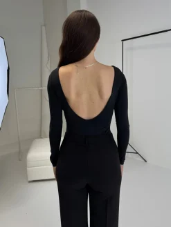 Astrid Frank Bluser|Malou bodystocking dyb ryg