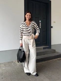 Astrid Frank Tall|Bukser|Marie bukser creme