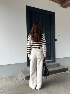 Astrid Frank Tall|Bukser|Marie bukser creme