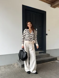 Astrid Frank Tall|Bukser|Marie bukser creme