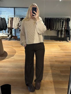 Astrid Frank Tall|Bukser|Marie bukser mørkebrun