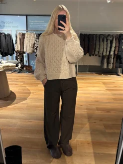 Astrid Frank Tall|Bukser|Marie bukser mørkebrun