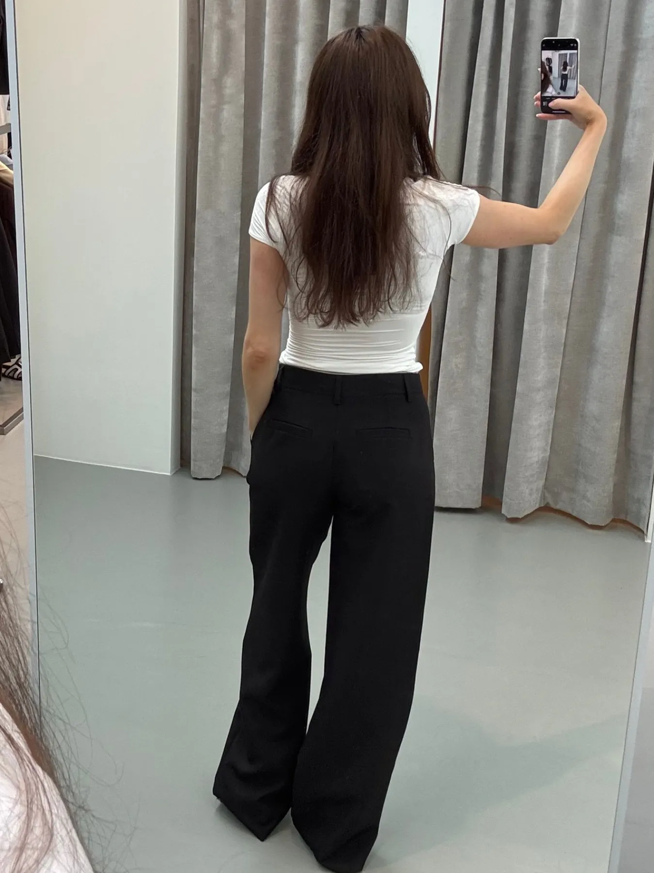 Astrid Frank Tall|Bukser|Marie bukser sort