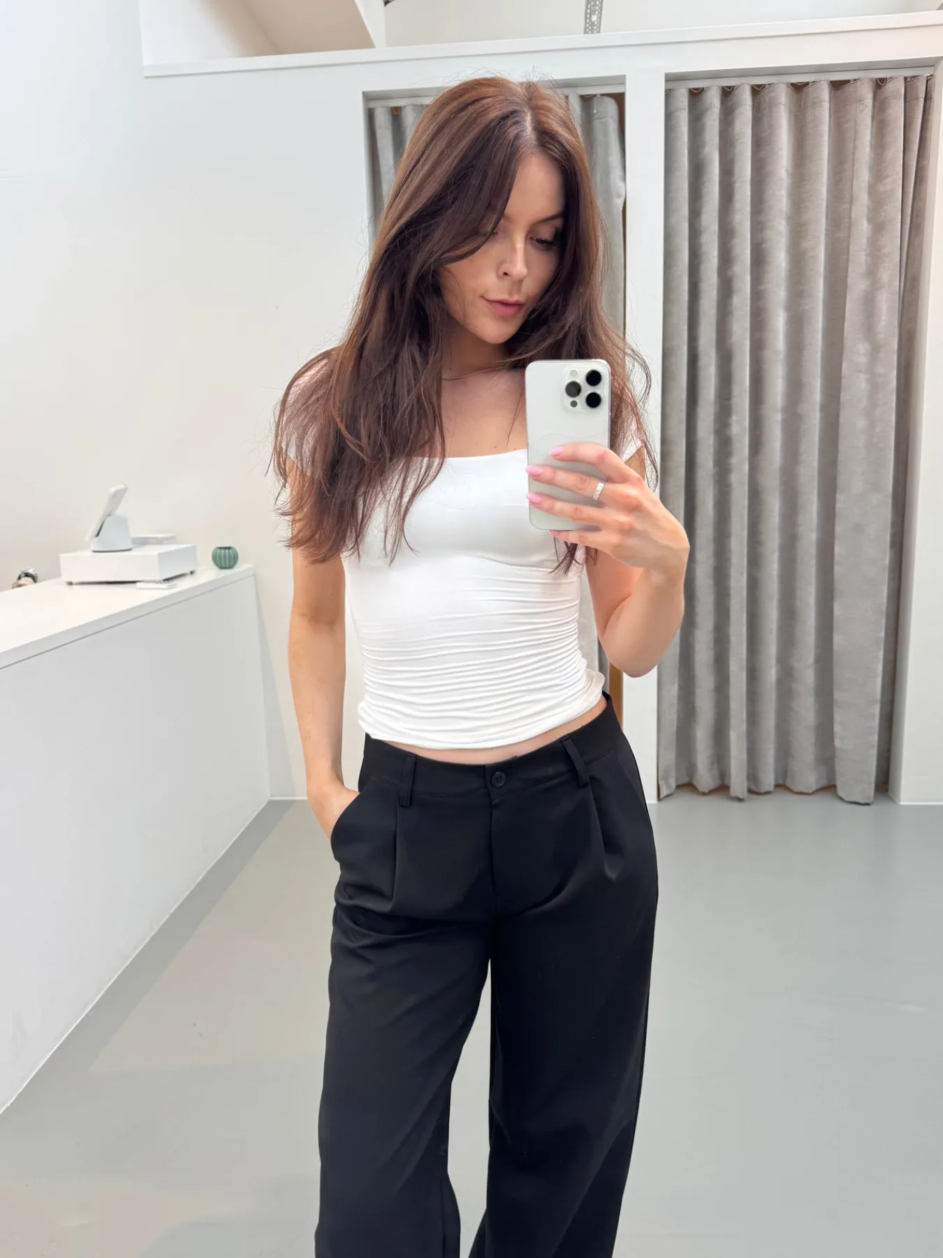 Astrid Frank Tall|Bukser|Marie bukser sort