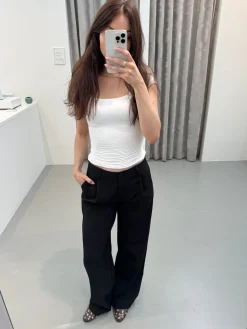 Astrid Frank Tall|Bukser|Marie bukser sort