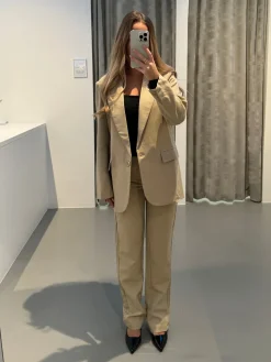 Astrid Frank Tall|Bukser|Martine bukser beige