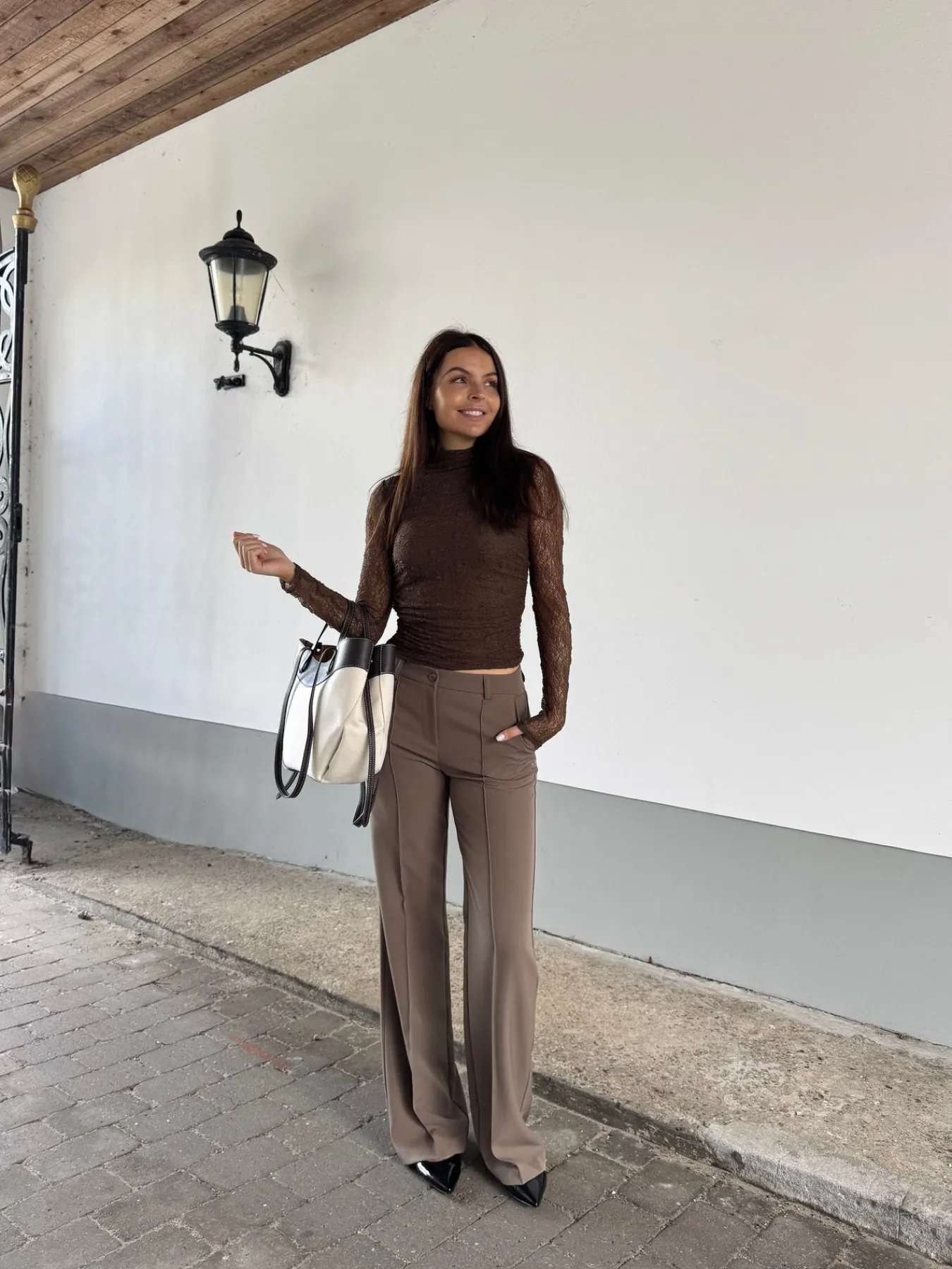 Astrid Frank Tall|Bukser|Milly bukser brun