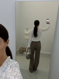 Astrid Frank Tall|Bukser|Milly bukser brun