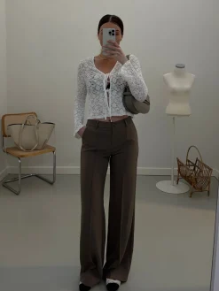 Astrid Frank Tall|Bukser|Milly bukser brun