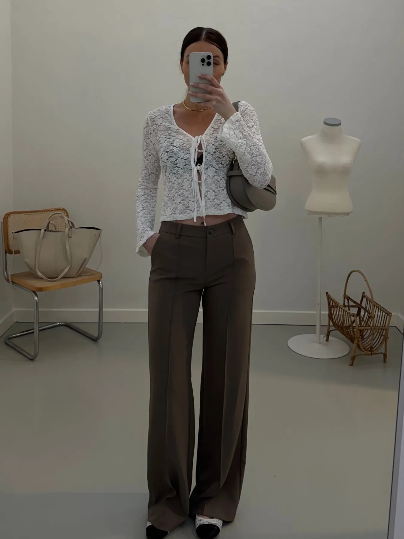 Astrid Frank Tall|Bukser|Milly bukser brun