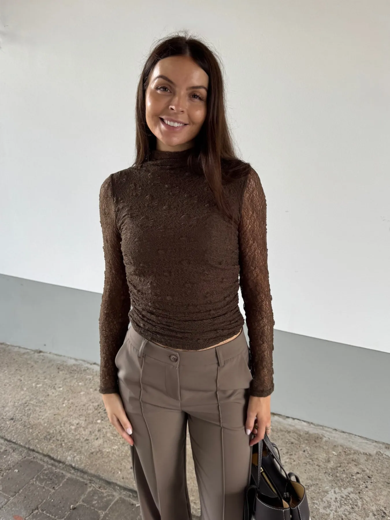 Astrid Frank Tall|Bukser|Milly bukser brun