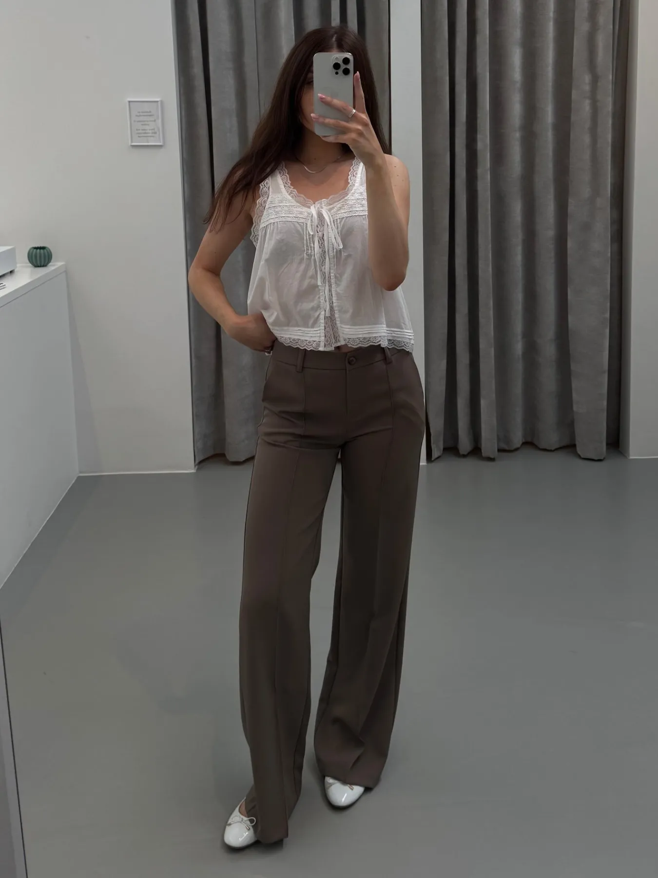 Astrid Frank Tall|Bukser|Milly bukser brun