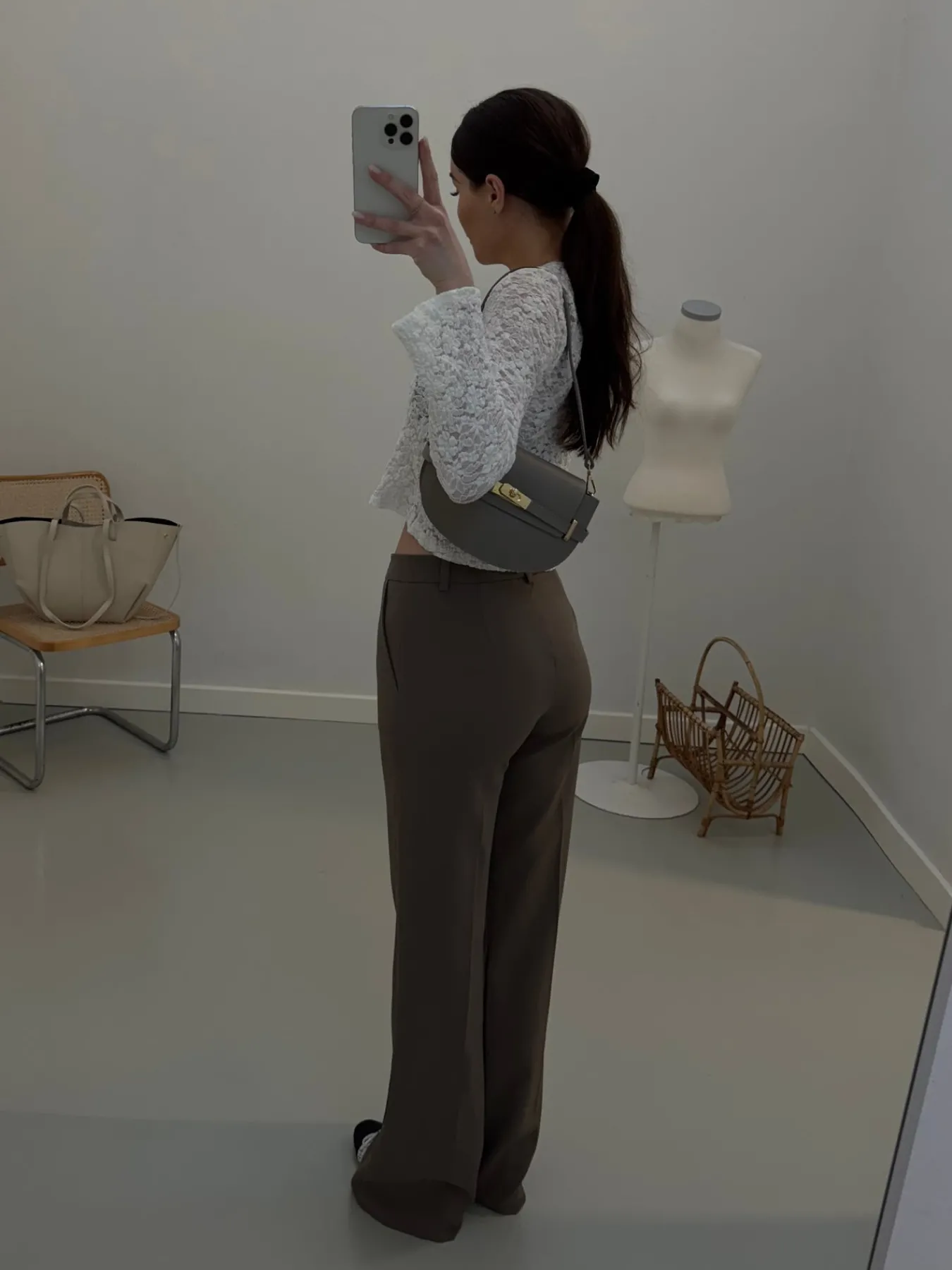 Astrid Frank Tall|Bukser|Milly bukser brun