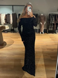 Astrid Frank Lange Kjoler|Nicole glitter kjole