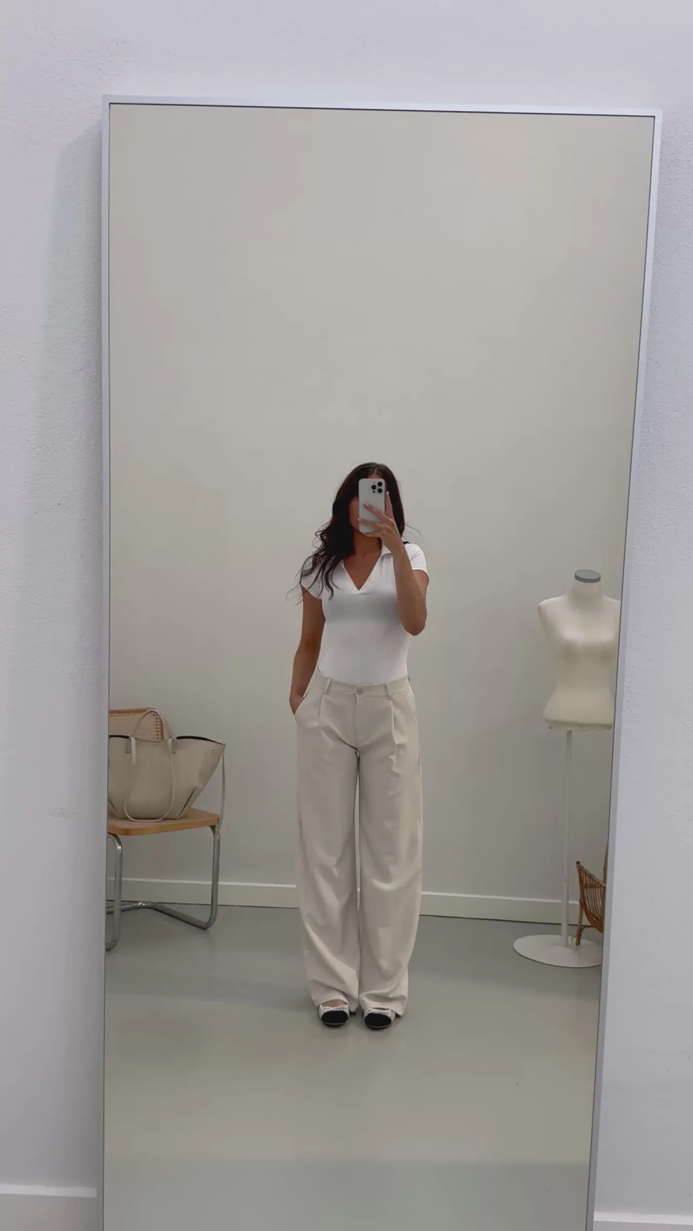 Astrid Frank Tall|Bukser|Olivia bukser creme