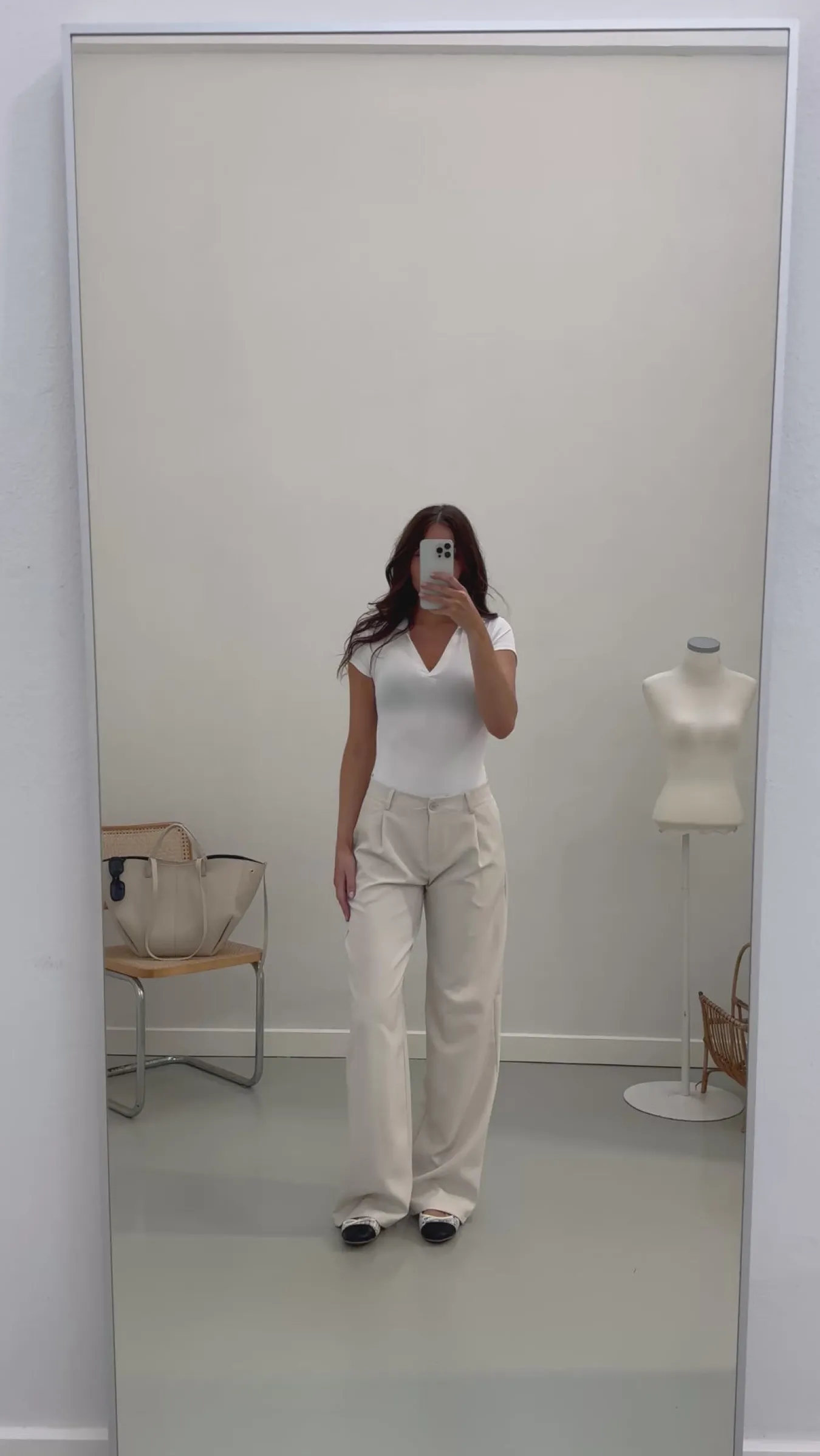 Astrid Frank Tall|Bukser|Olivia bukser creme