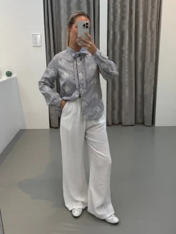 Astrid Frank Tall|Bukser|Sif bukser hvid