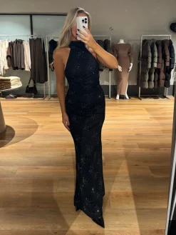 Astrid Frank Lange Kjoler|Silvia glimmer kjole