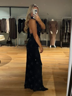 Astrid Frank Lange Kjoler|Silvia glimmer kjole