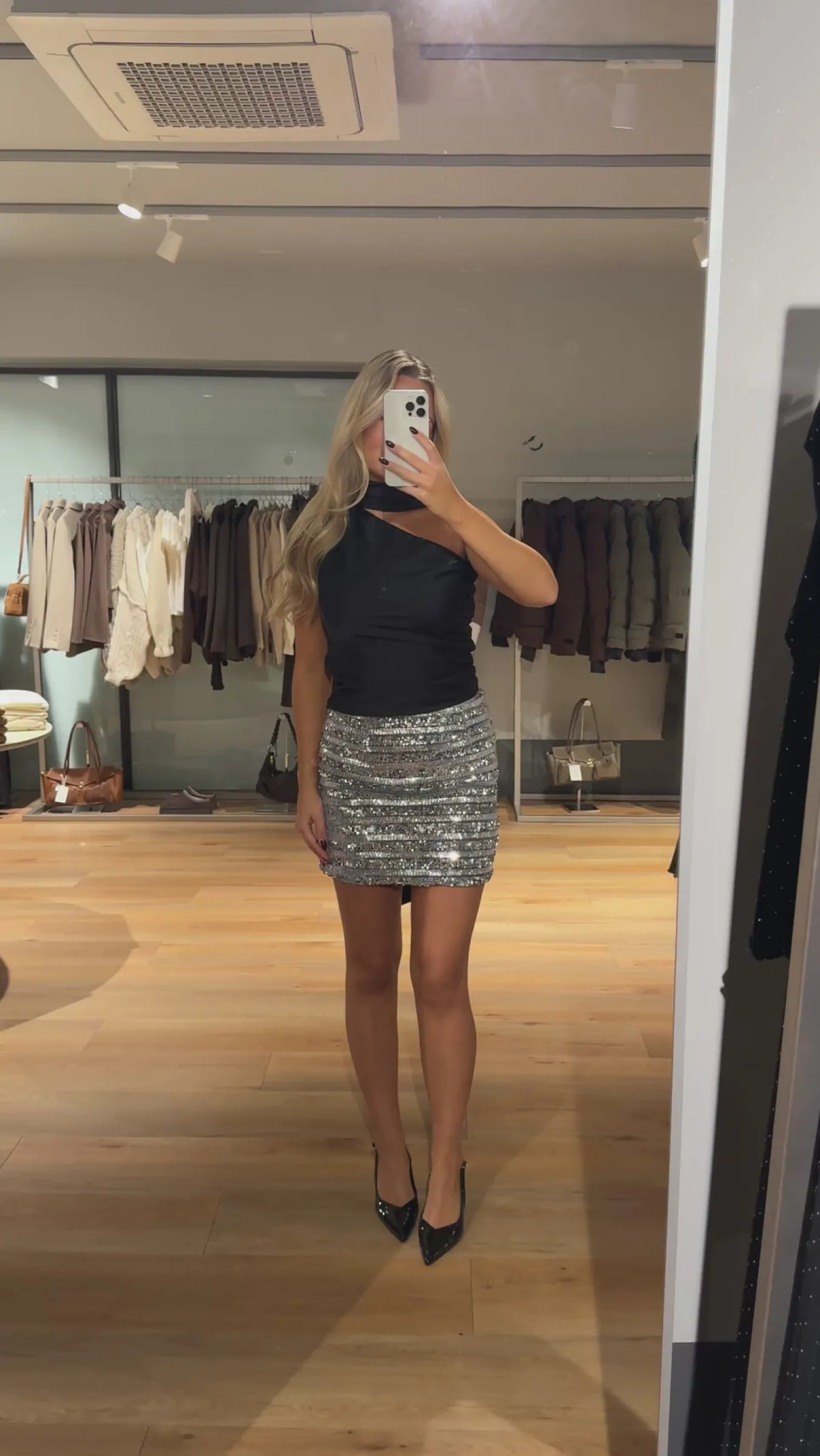 Astrid Frank Nederdele|Teresa glimmer nederdel